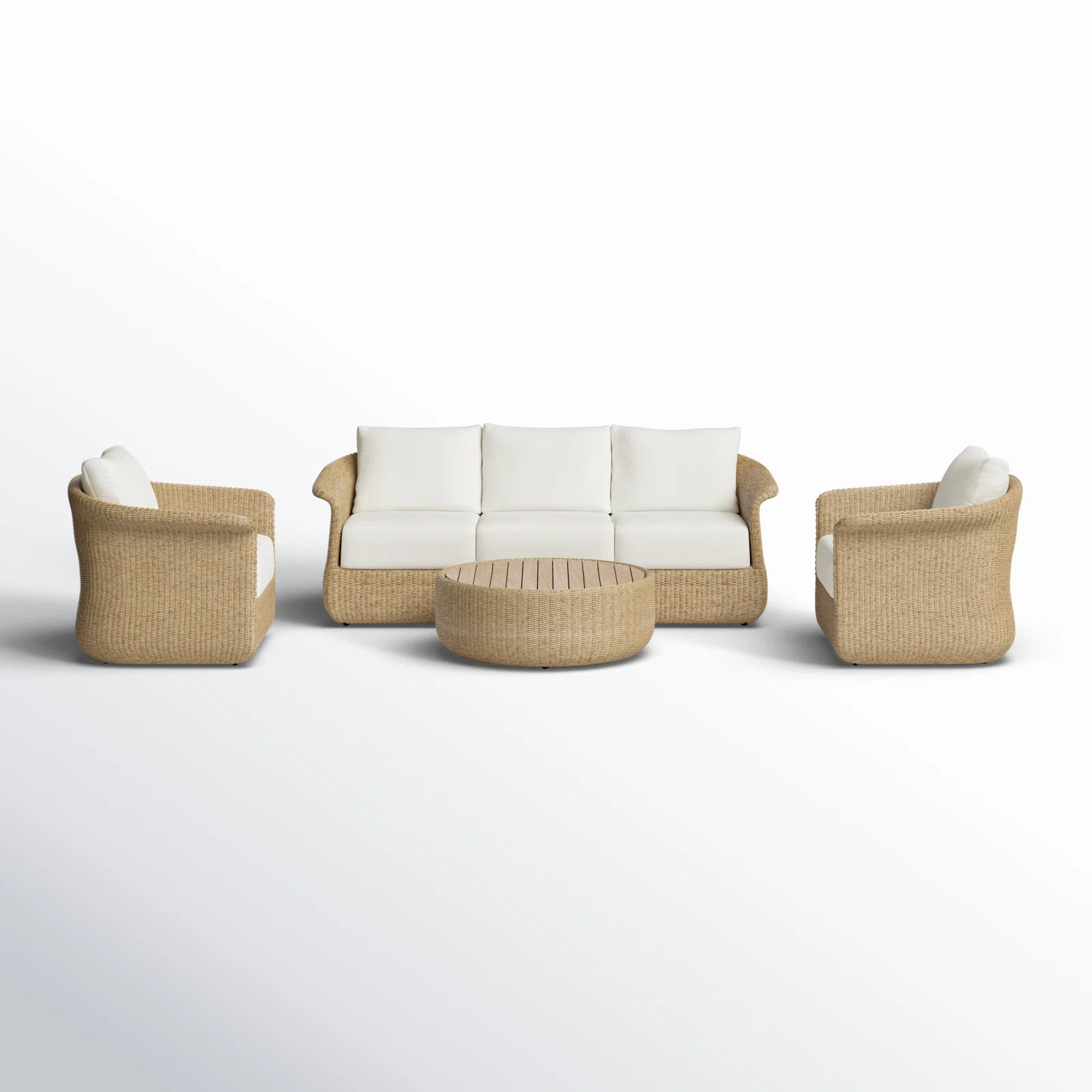 Baylor 4Pc Deep Seating Seat | Wayfair North America