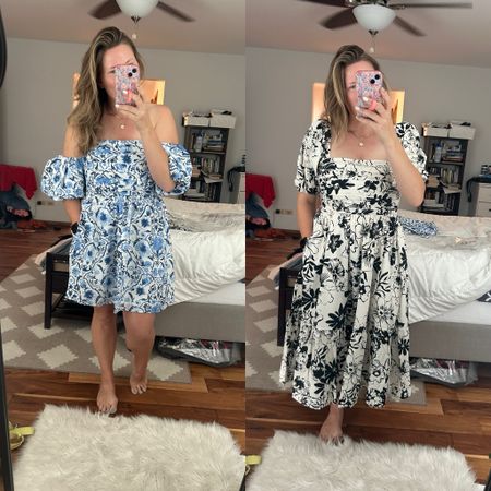 Two new dresses from Abercrombie. I think I’m going to keep the black and white one! 

#LTKOver40 #LTKMidsize