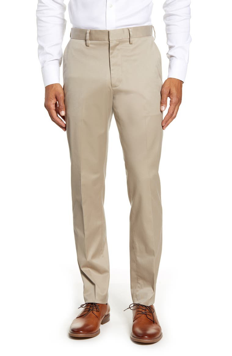 Athletic Fit Leg Non-Iron Chinos | Nordstrom