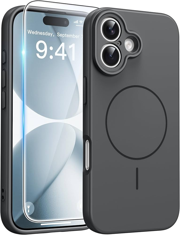 FNTCASE for iPhone 17 Case: [Compatible with Magsafe] Integrated Silicone Phone Cases with [Full ... | Amazon (US)