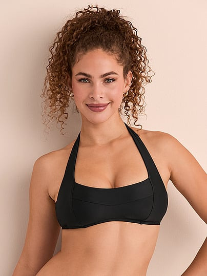 Adore Me Perry Swim Top, Black, M - Women's Bikini Tops - Victoria's Secret | Victoria's Secret (US / CA )
