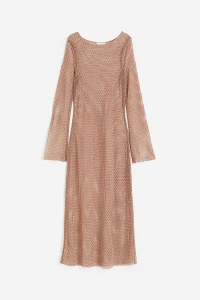 Rhinestone-embellished Net Dress | H&M (US + CA)