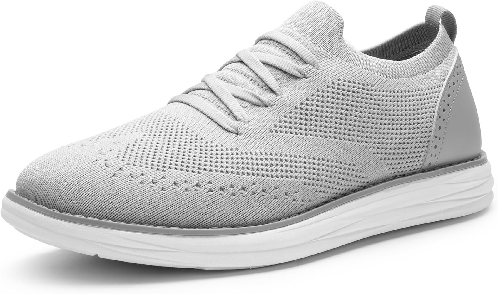 Bruno Marc Men's KnitFlex SmartCraft Mesh Oxfords Sneakers Casual Dress Lace-Up Lightweight Walki... | Amazon (US)