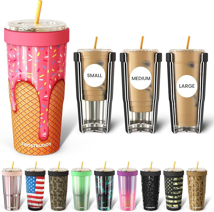 Frost Buddy Togo Buddy 30 oz Stainless Steel Vacuum Insulated Tumbler To Go Coffee Cup – Iced C... | Amazon (US)