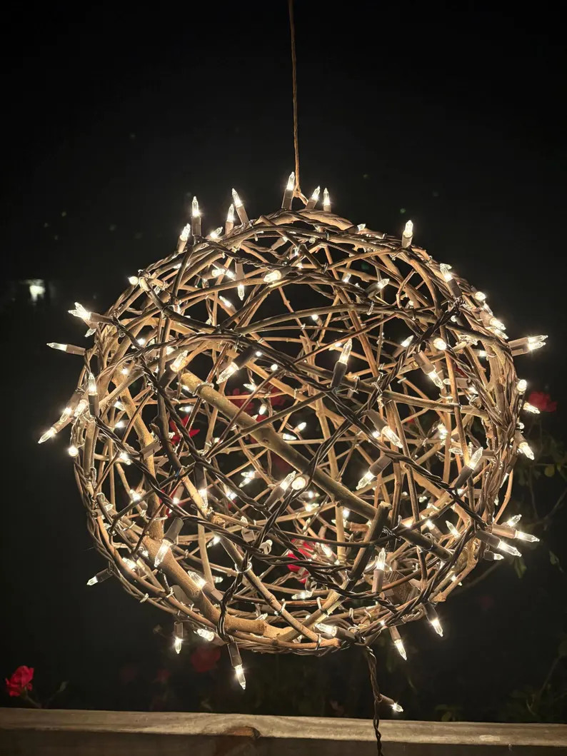 grapevine lighted ball | Etsy (Global)