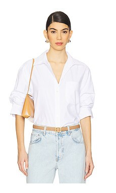 Brochu Walker Pia Shirt in Salt White from Revolve.com | Revolve Clothing (Global)