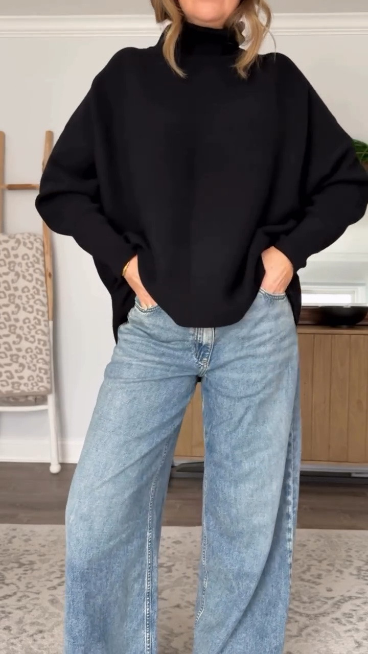 This is exactly how I want to dress all fall 🤎 Comfy enough to wear all day, but still chic and pulled together.

And this sweater?! Such a good Free People look for less — I love the relaxed fit and effortless, slightly oversized vibe. Paired with these pieces, it’s one of those easy fall outfits that looks styled without trying too hard.

If you love elevated basics, comfortable fall outfits + affordable fashion finds, save this one for later.

#FallOutfit #FallFashion #AmazonFashion #ComfyChic #FallStyle