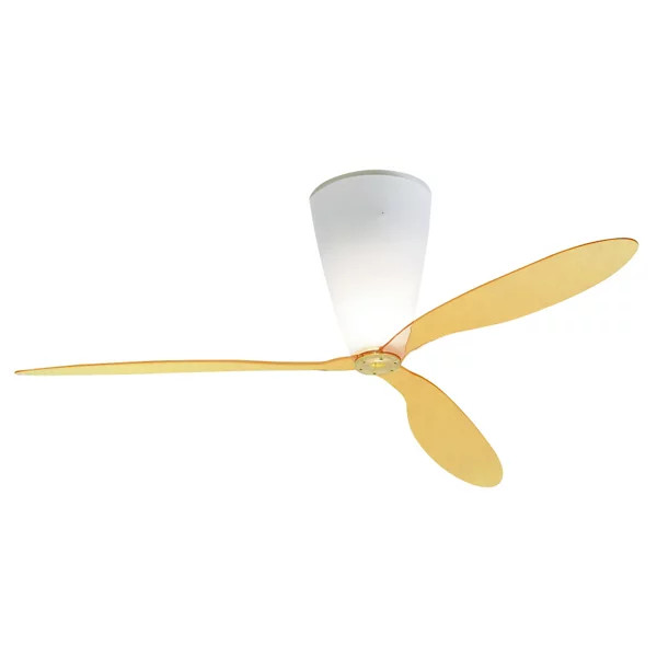Blow Ceiling Fan with Light by Luceplan | Lumens