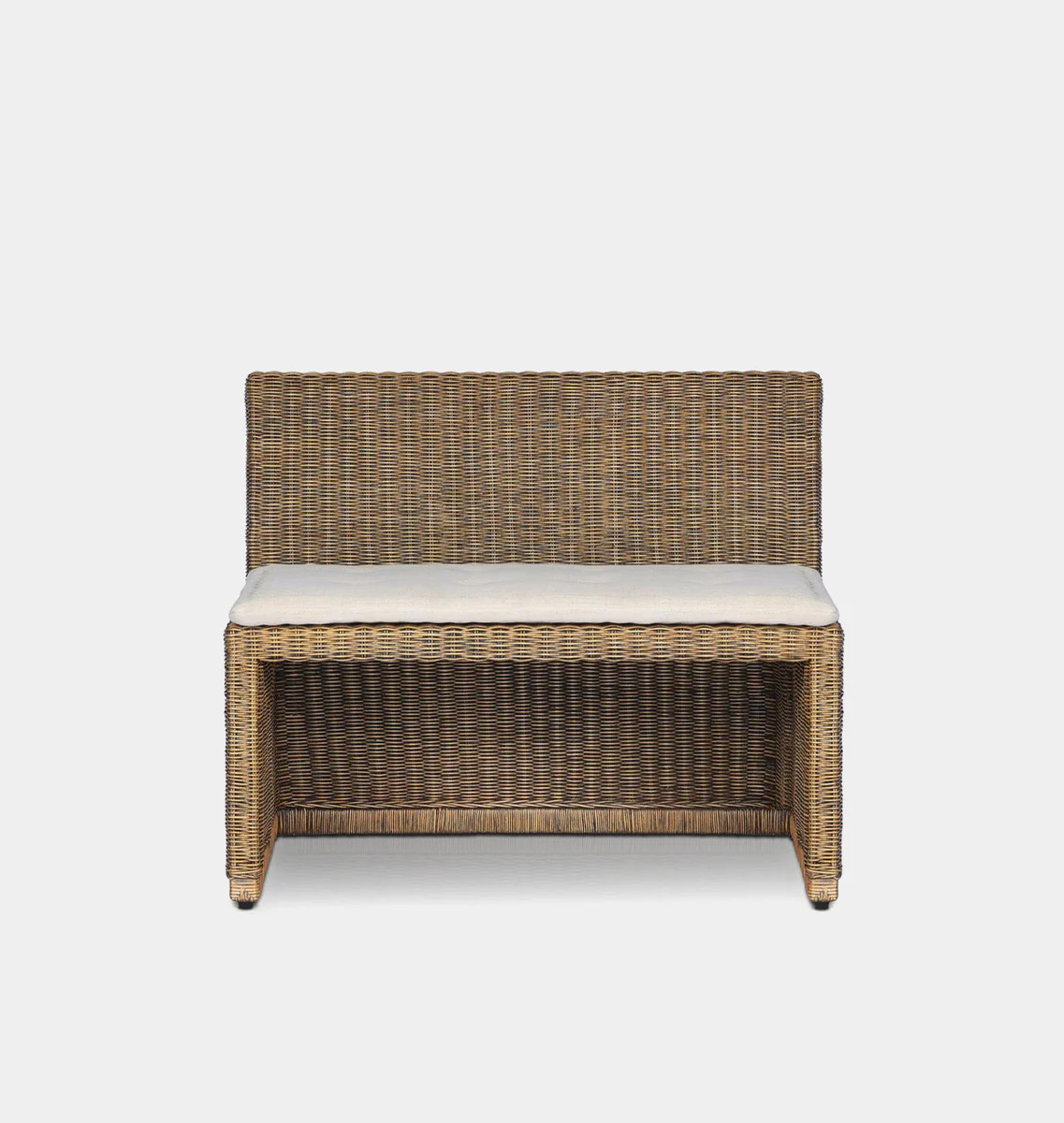 Senna Woven Dining Banquette - Build Your Own | Amber Interiors