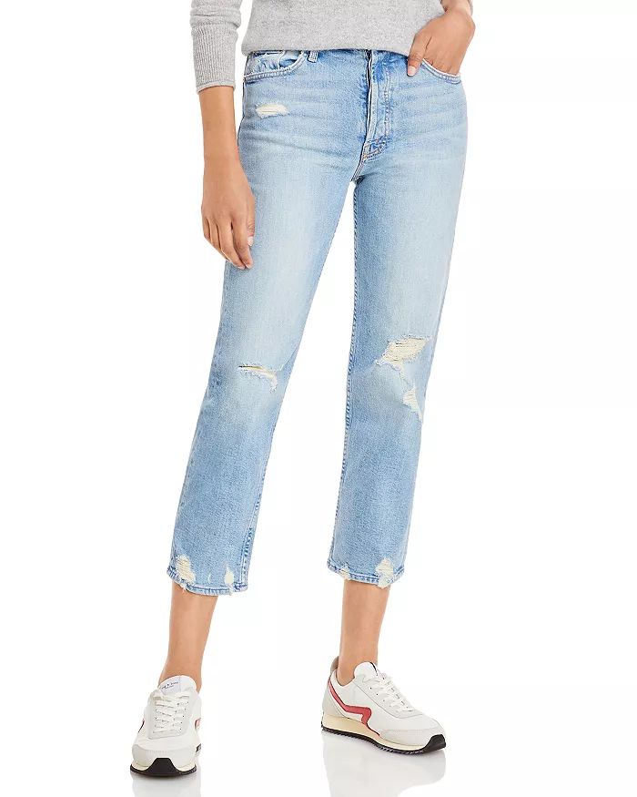 The Tomcat High Rise Cropped Straight Jeans | Bloomingdale's (US)