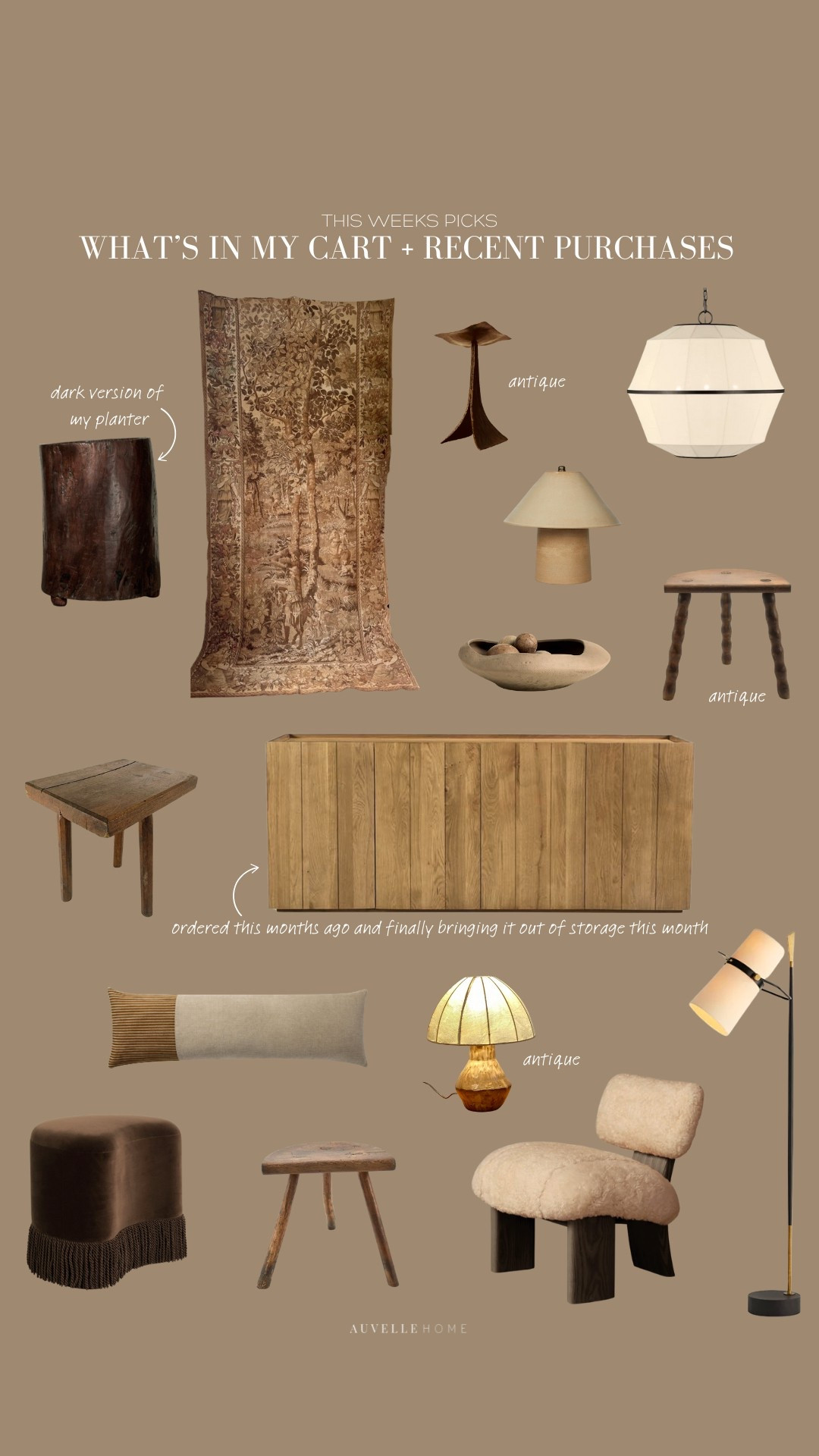 what’s in my cart + recent purchases 