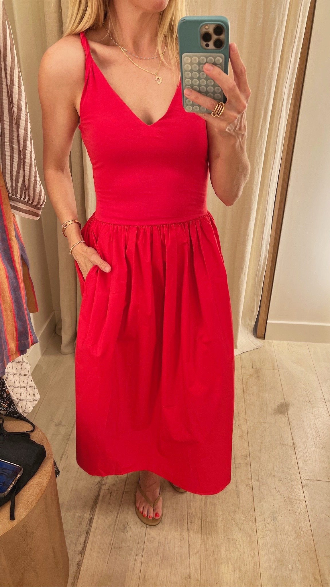 Lady in red 💃

Gretchen fell in love with this red dress at our recent Rails try on and we can see why! 

Runs tts. Gretchen wearing a small.  She is 5’7.” 

#LTKSummerEdit #LTKStyleTip #LTKOver40