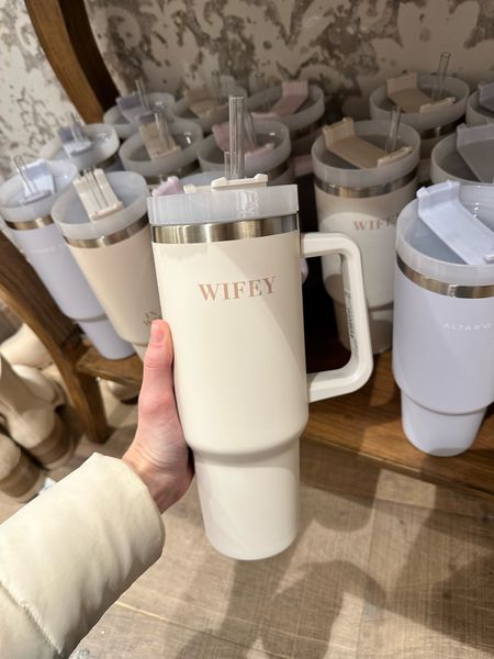 Found the cutest 40 oz tumblers while shopping at Altar’d State! These would make such a cute gift for a bride! 💍

Wifey tumbler, bride to be gifts, gifts for bride, wifey insulated tumbler, mama tumbler, in my wifey era, gifts for bridal shower, bride gifts, Stanley tumbler, gift for bride

#LTKGiftGuide #LTKwedding #LTKHoliday