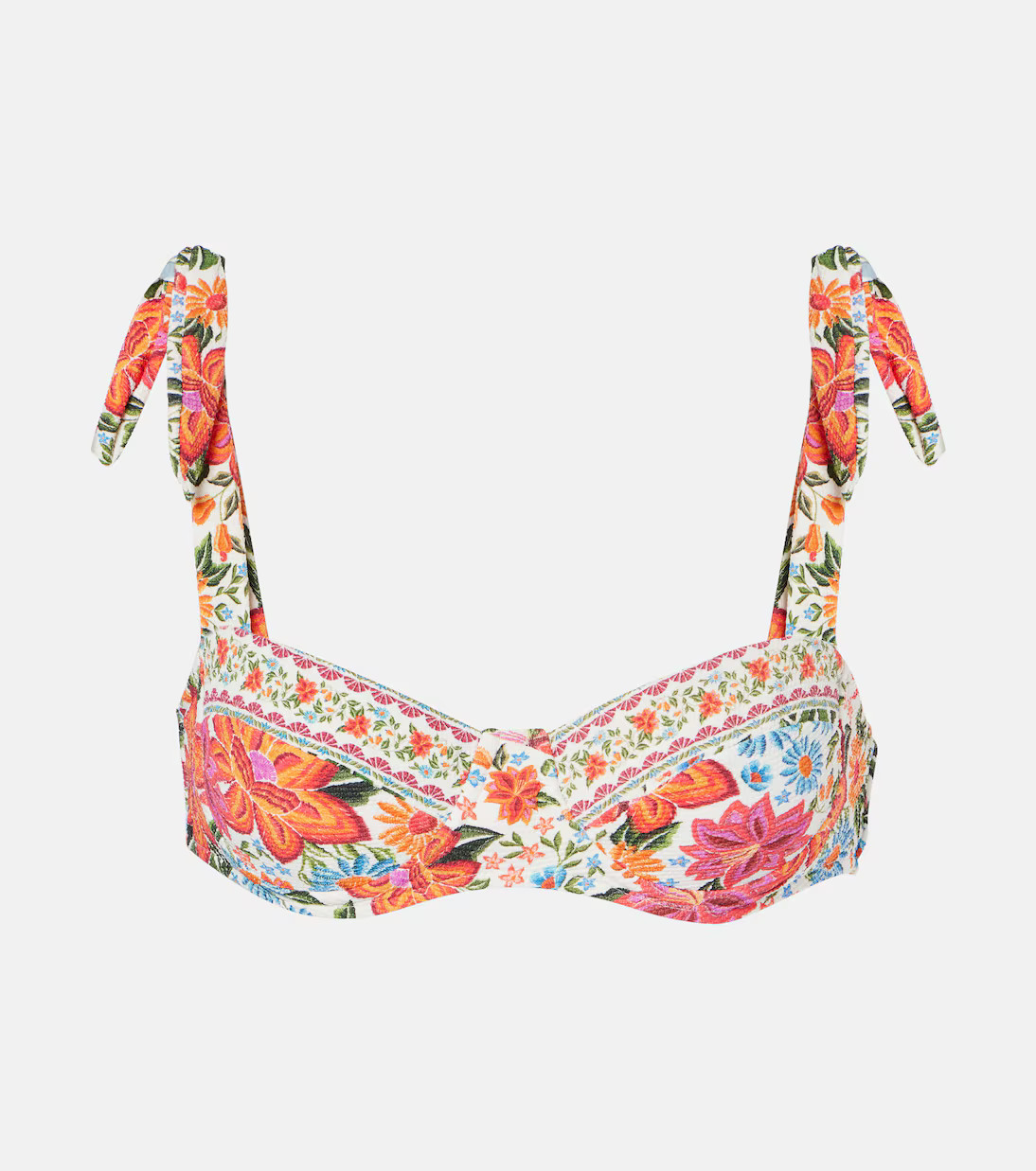 Floral bikini top | Mytheresa (US/CA)