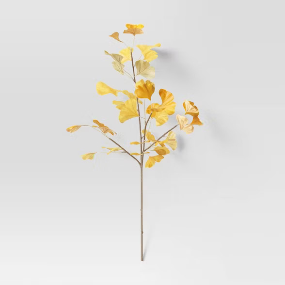 28" Artificial Gingko Stem - Threshold™ | Target