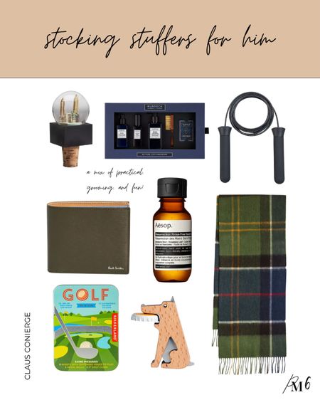 Claus Concierge: Stocking Stuffers for Him

#LTKHoliday #LTKmens #LTKGiftGuide