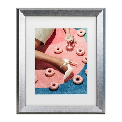 Trademark Fine Art - 1x Studio III Pink Picnic 02 Matted Framed Art - 16x20 | Target
