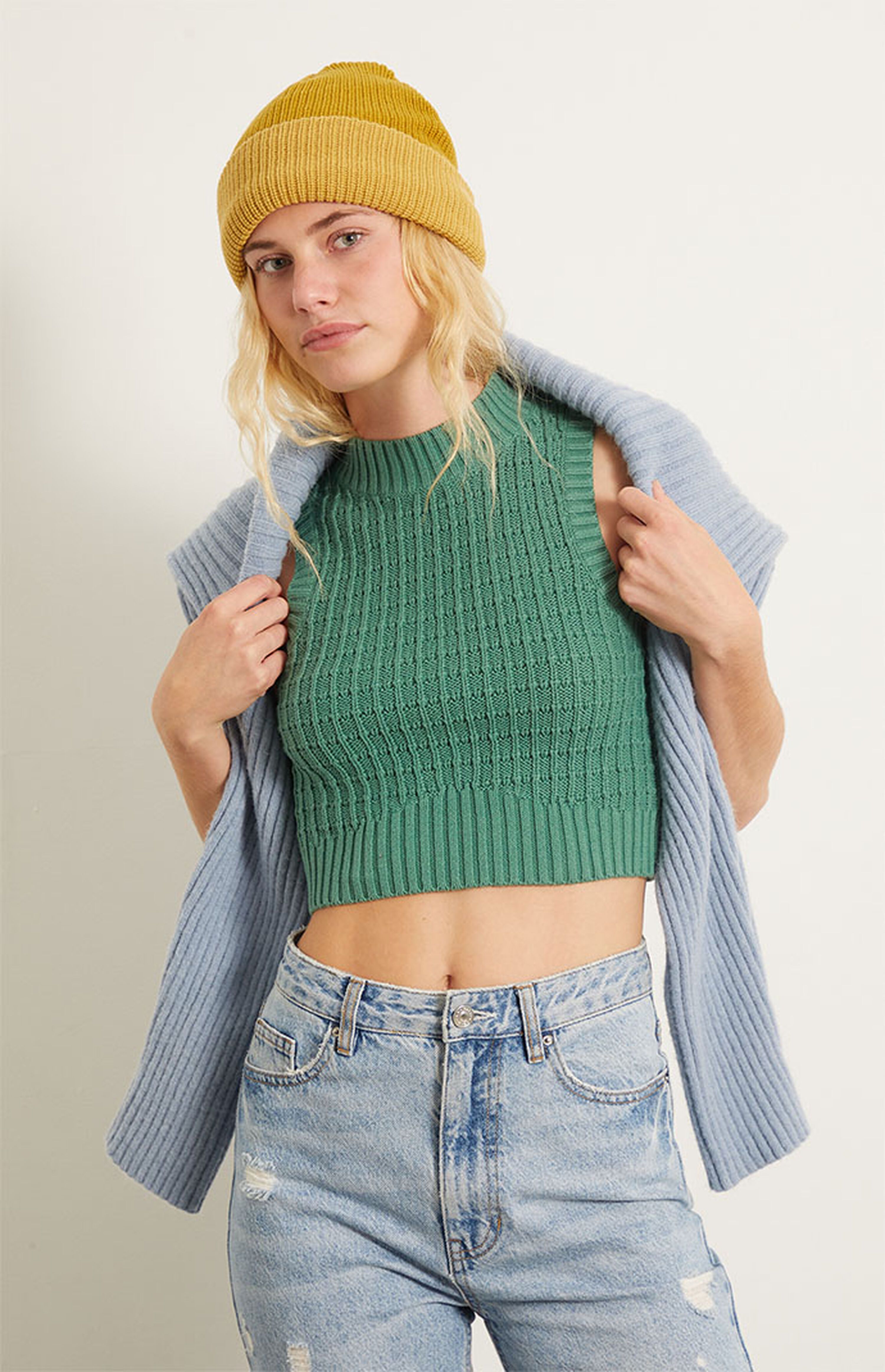 LA Hearts Waffle Knit Sweater Tank Top | PacSun | PacSun
