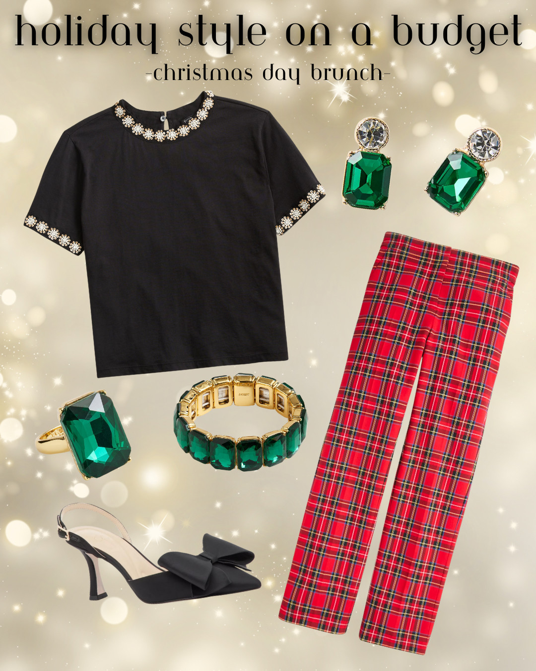 Sharing a perfect holiday outfit for Christmas Day brunch!  

 #LTKHoliday #LTKSeasonal #LTKFindsUnder100