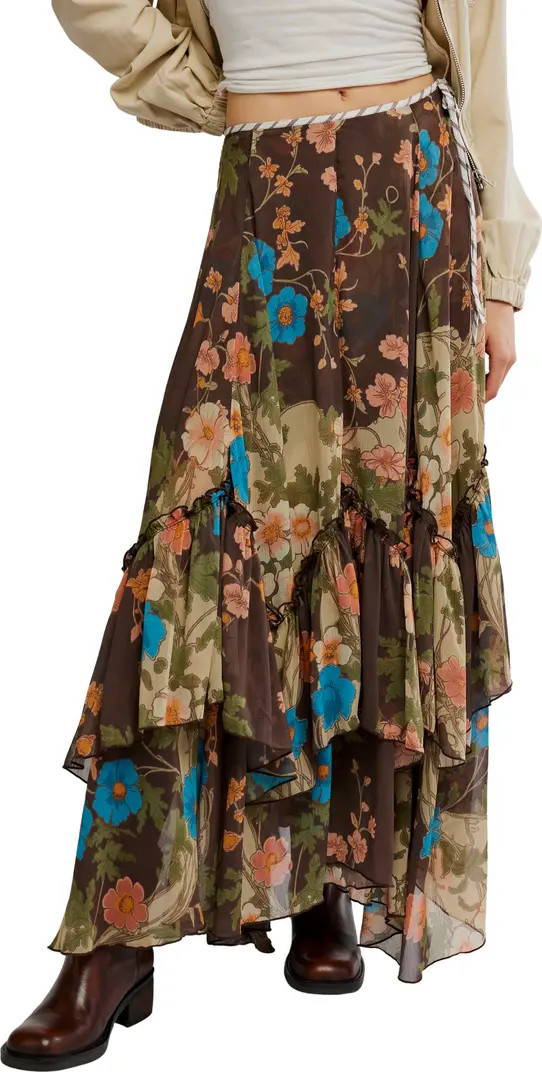 Palermo Villa Chiffon Maxi Skirt | Nordstrom