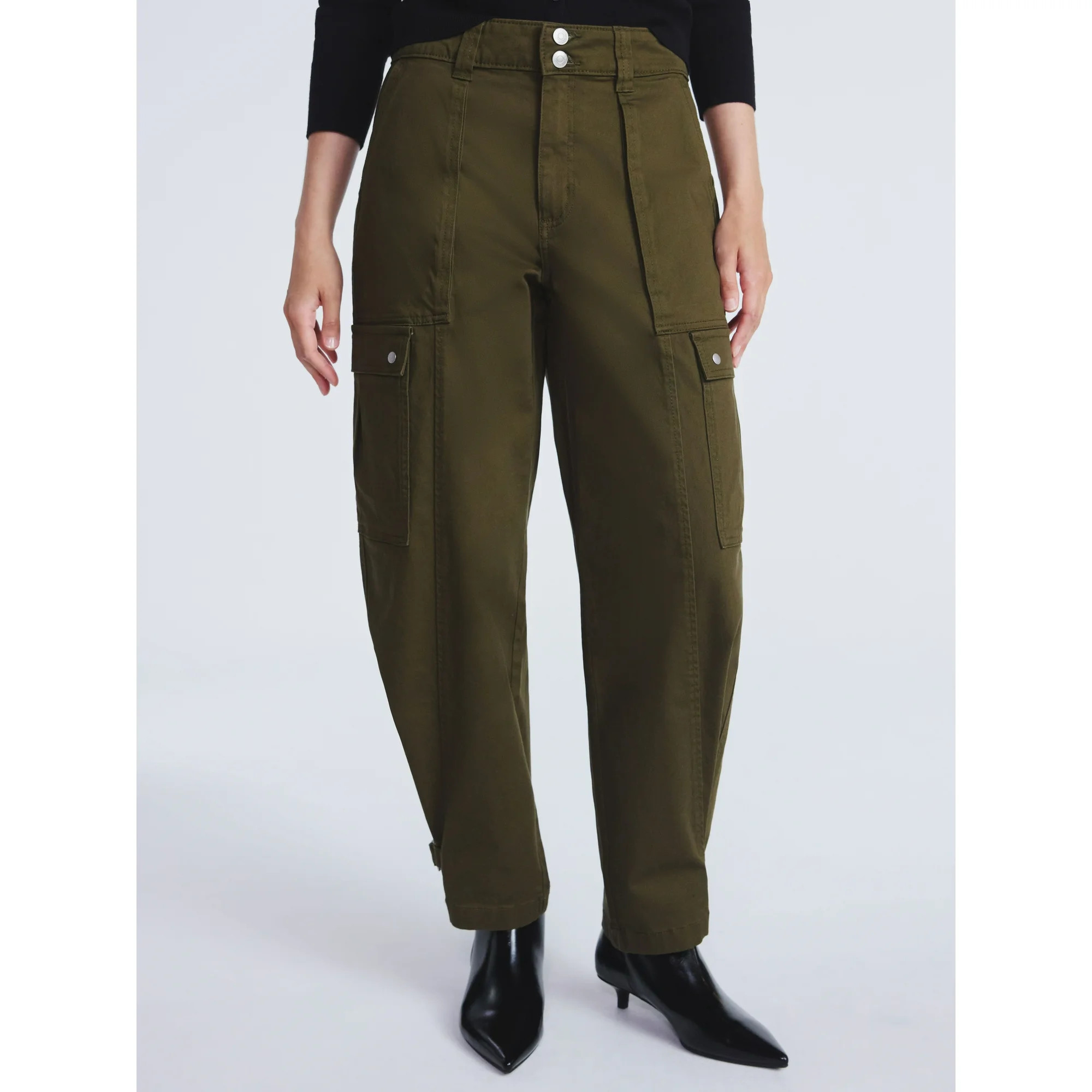 Scoop Women’s and Women’s Plus Utility Cargo Jeans, Sizes 0-26 | Walmart (US)