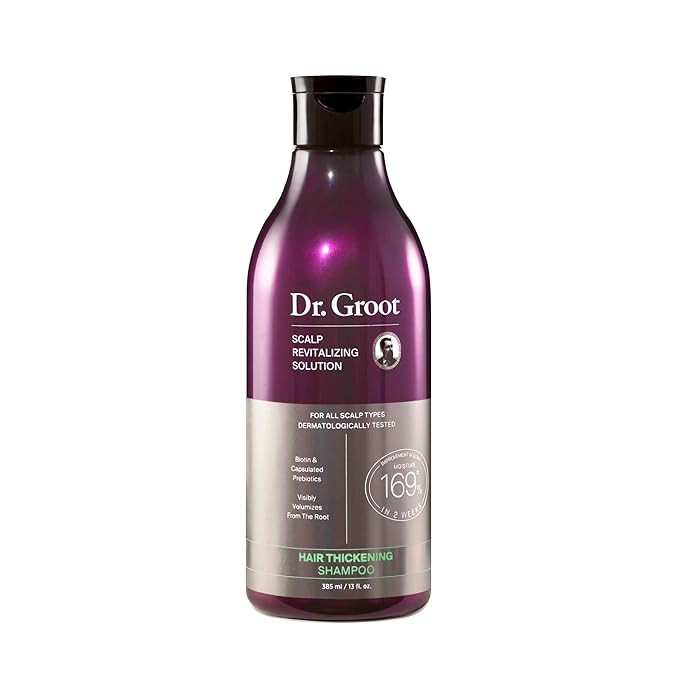 Dr. Groot Hair Thickening Shampoo for Hair Loss, Korean Hair Care with Biotin, Rosemary Oil to he... | Amazon (US)