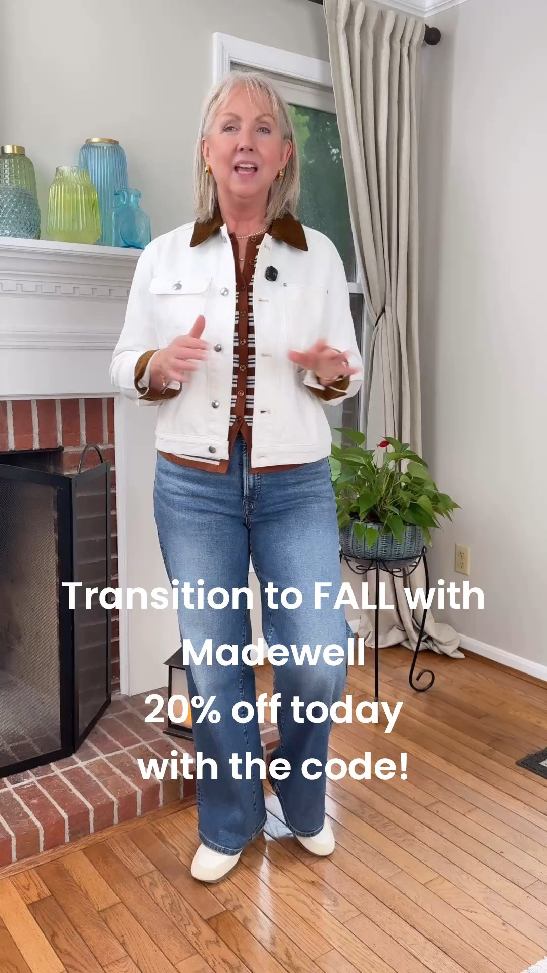 Grab the code and head to Madewell for 20% off for a limited time on these and other favorites. Everything I’m wearing fits TTS.

#LTKxMadewell #LTKMidsize #LTKOver40