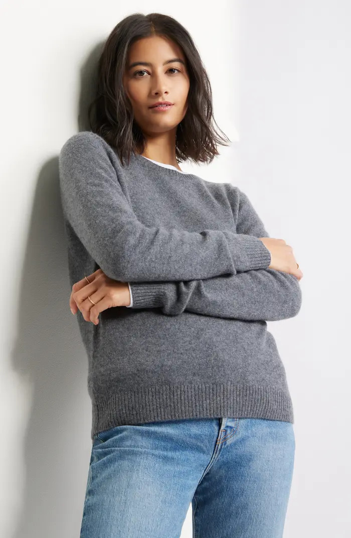 Caslon® Cashmere Crewneck Sweater | Nordstrom | Nordstrom