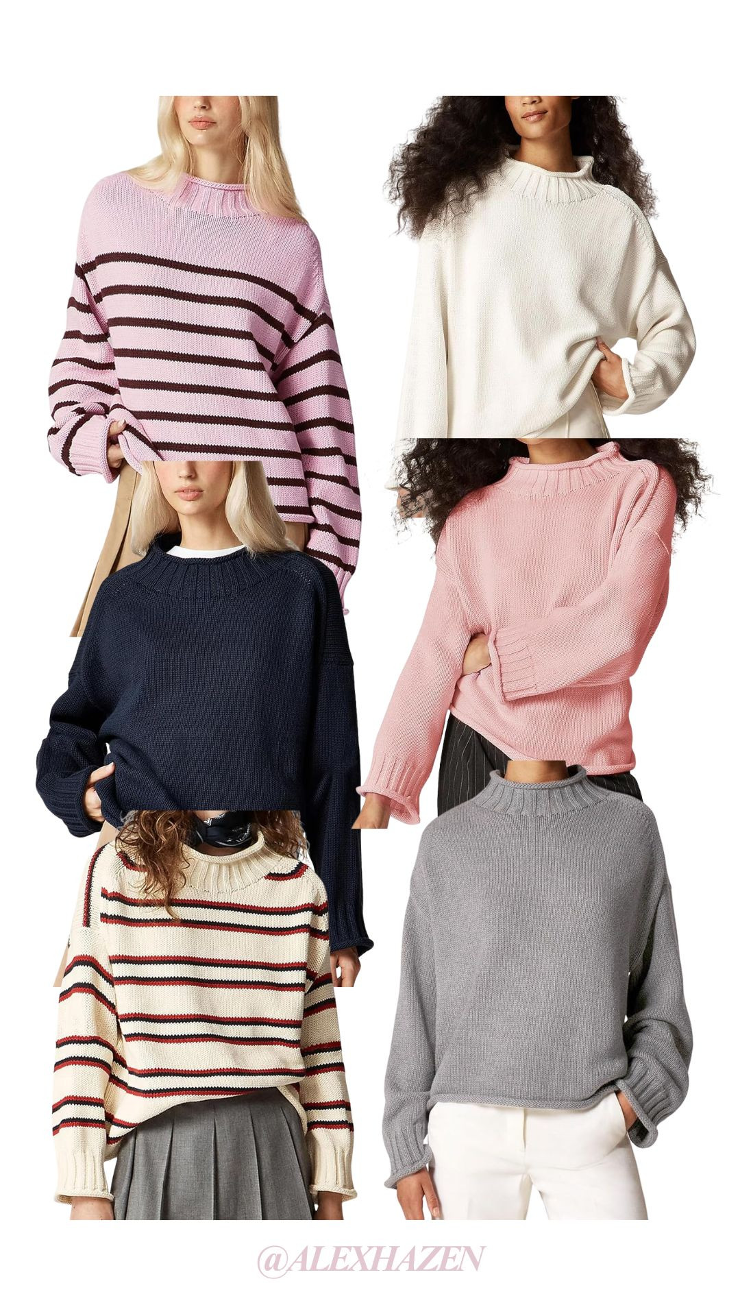 Rolled Neck Sweater Look-alike from AMZ !! 

 