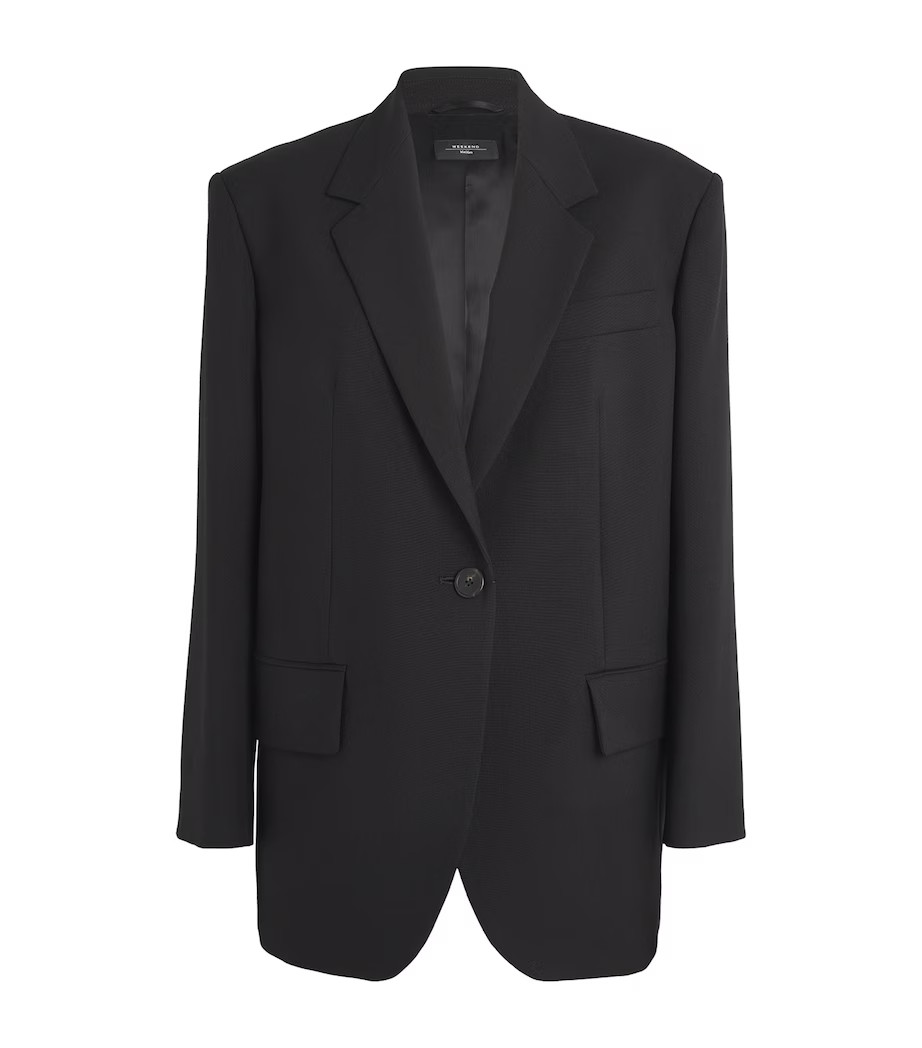 Wool Boxy-Fit Blazer | Harrods