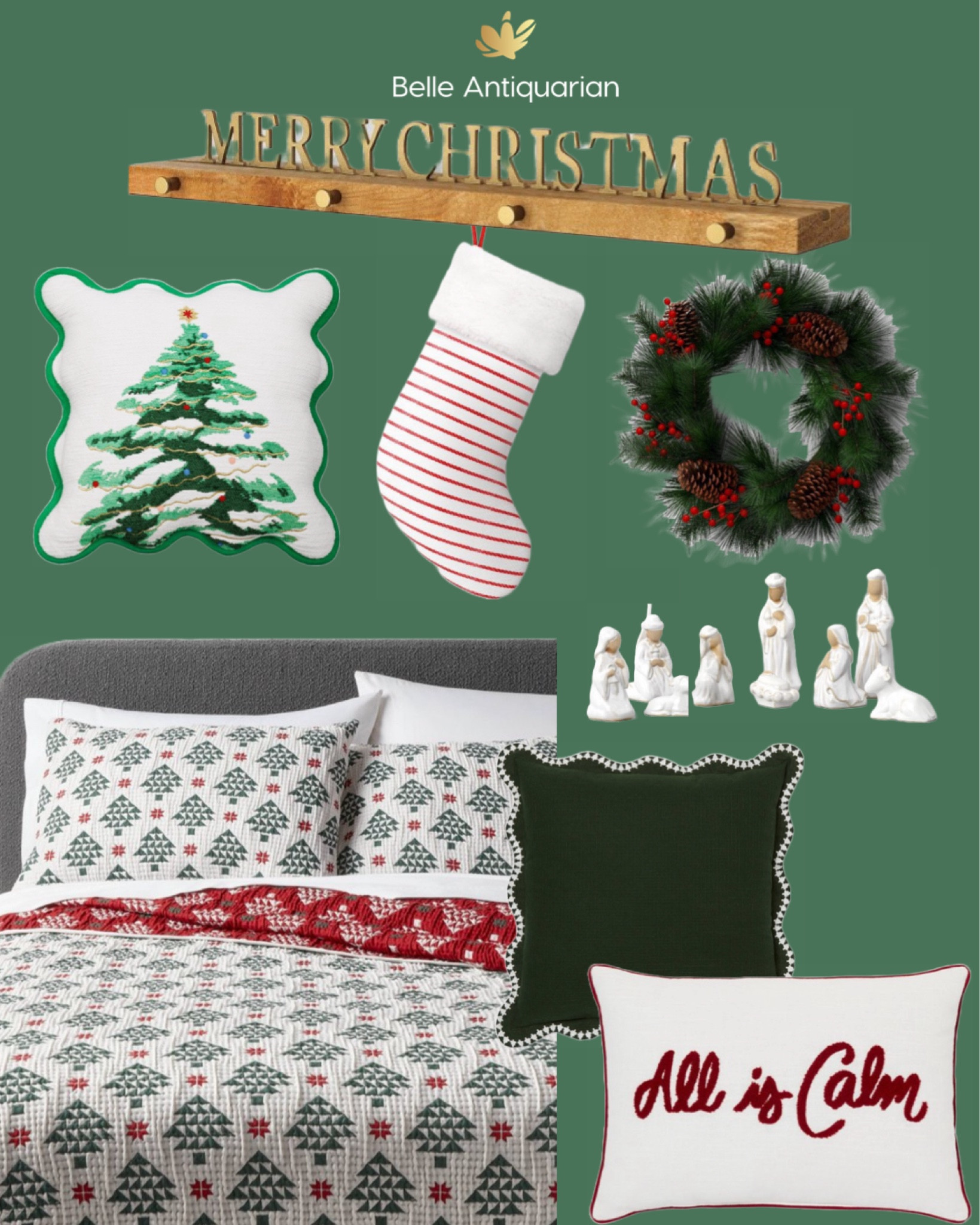 Christmas finds! These WILL sell out. Sizes of the matelasse quilt are going quickly. TChrisTree pillow is almost gone. 

#LTKHoliday #LTKFindsUnder50 #LTKHome