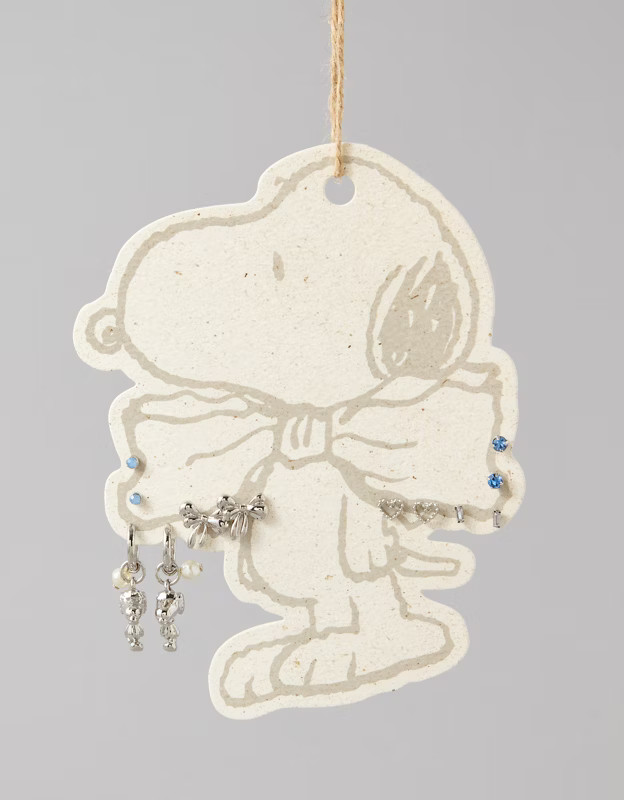 AEO Snoopy Earrings 6-Pack | American Eagle Outfitters (US & CA)