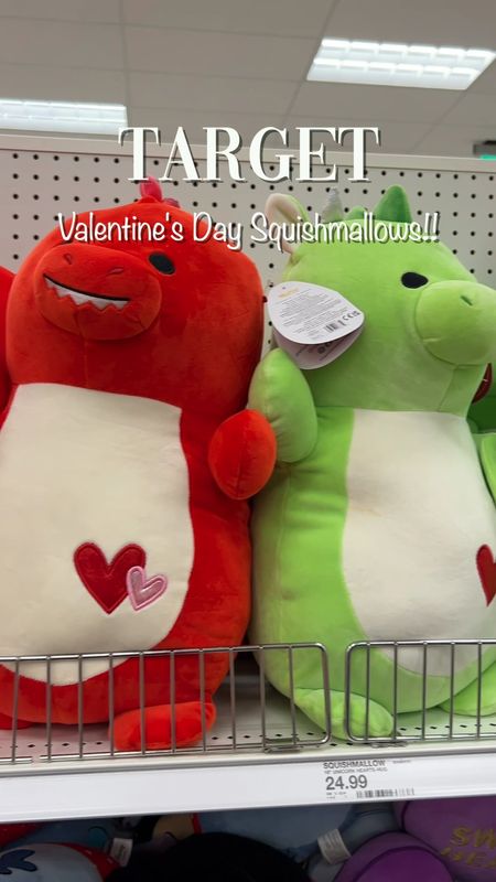 Target Valentine’s Day Squishmallows!

#squishmallows #target #targetfinds #stuffedanimals #valentinesday #valentinesgift #giftideas #giftsforher #valentinesdecor 

Squishmallows, stuffed animals, toys, Target, Target finds, valentine’s day, valentine’s decor, valentines outfit, valentines gift, gifts for her, gift ideas

#LTKkids #LTKhome #LTKfamily