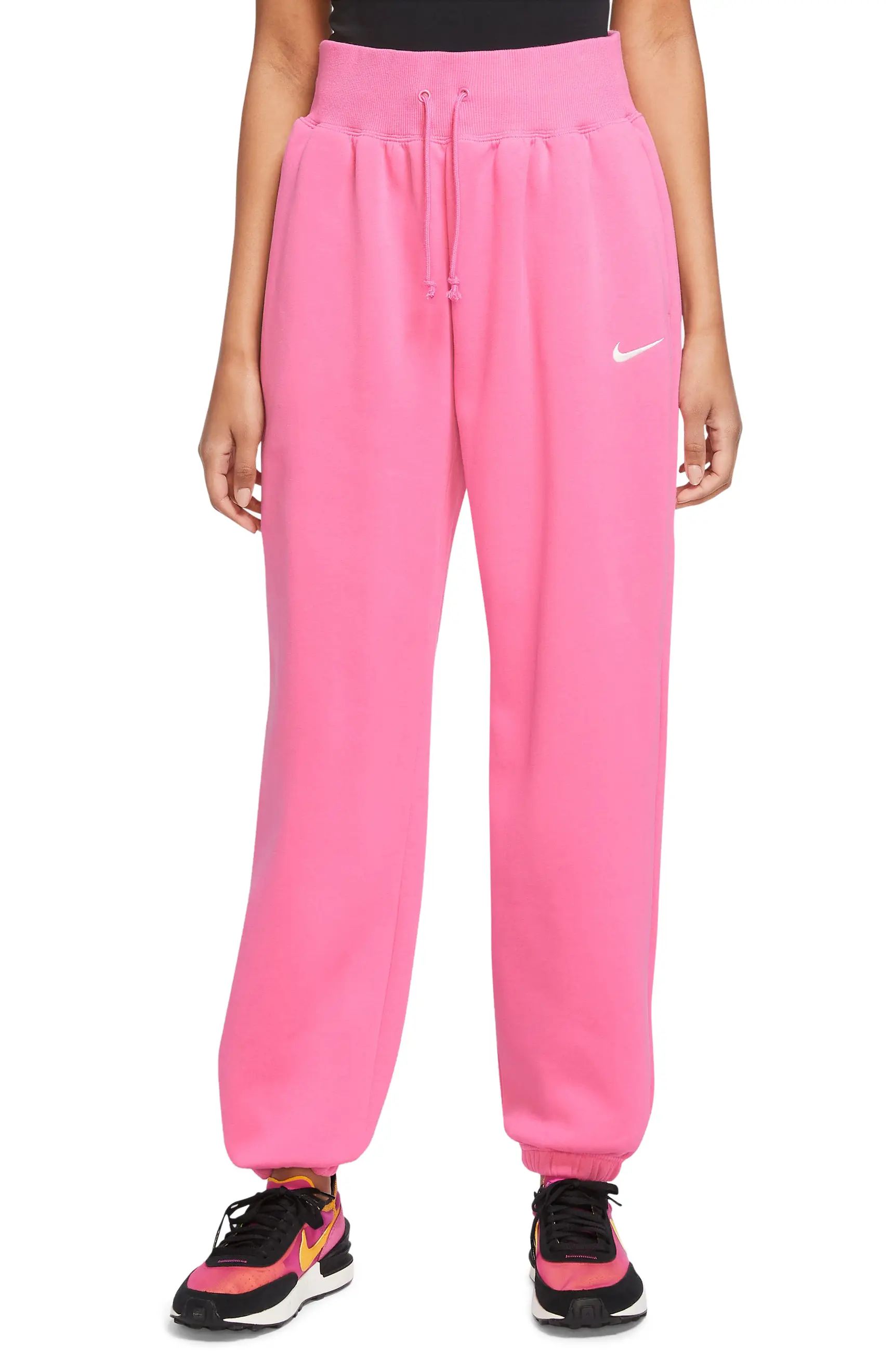 Sportswear Phoenix High Waist Fleece Sweatpants | Nordstrom