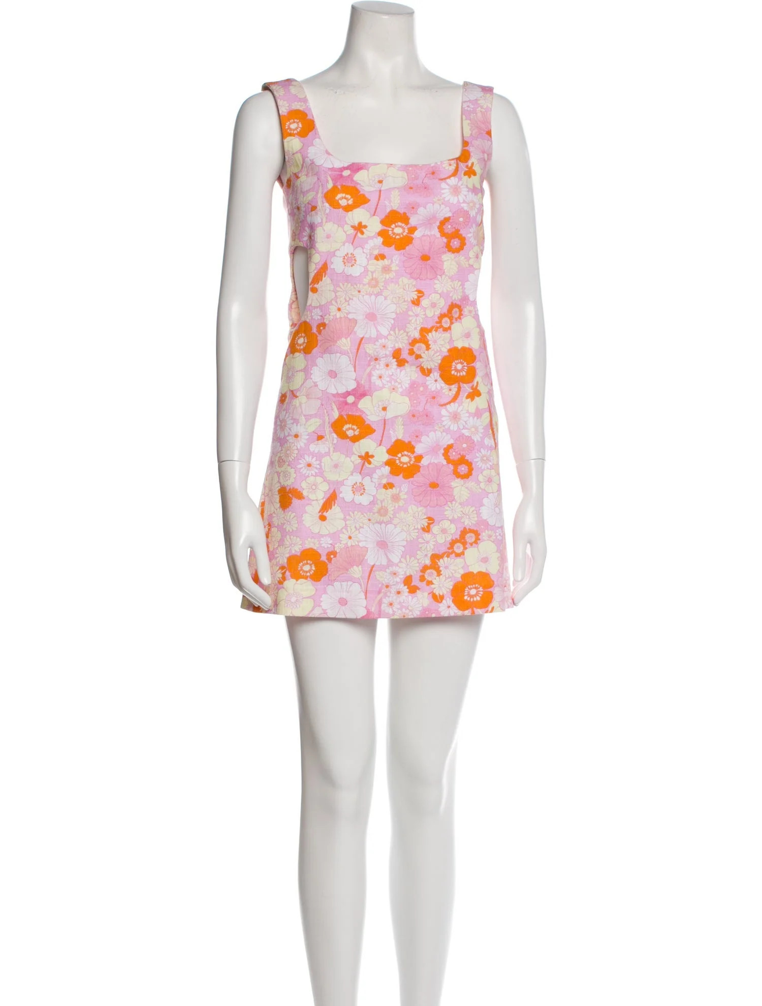 Floral Print Mini Dress w/ Tags | The RealReal