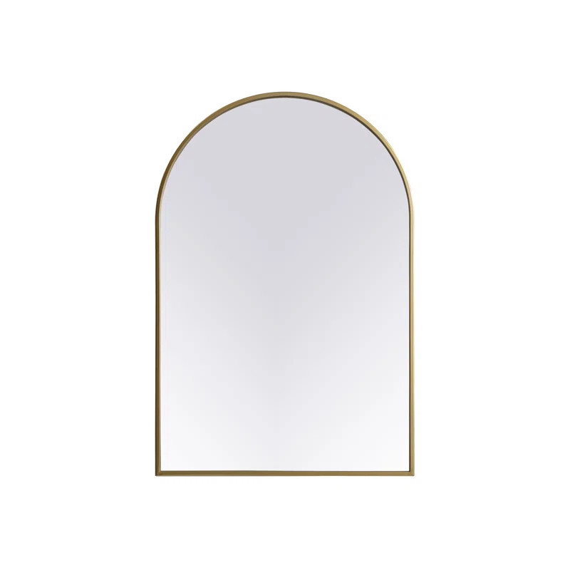 Sabine Metal Arch Wall Mirror | Wayfair North America