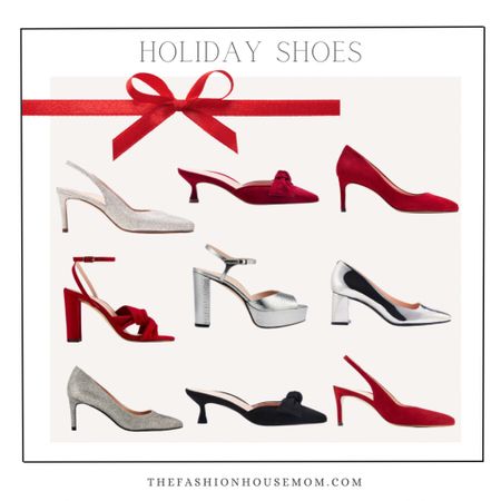 Use my 15% off code- TARA15

The best selection toon of comfortable and stylish shoes for the holiday season! 

Metallic pumps, red pumps, red suede mules, silver heels, glitter pumps. 


#LTKHoliday #LTKshoecrush #LTKGiftGuide