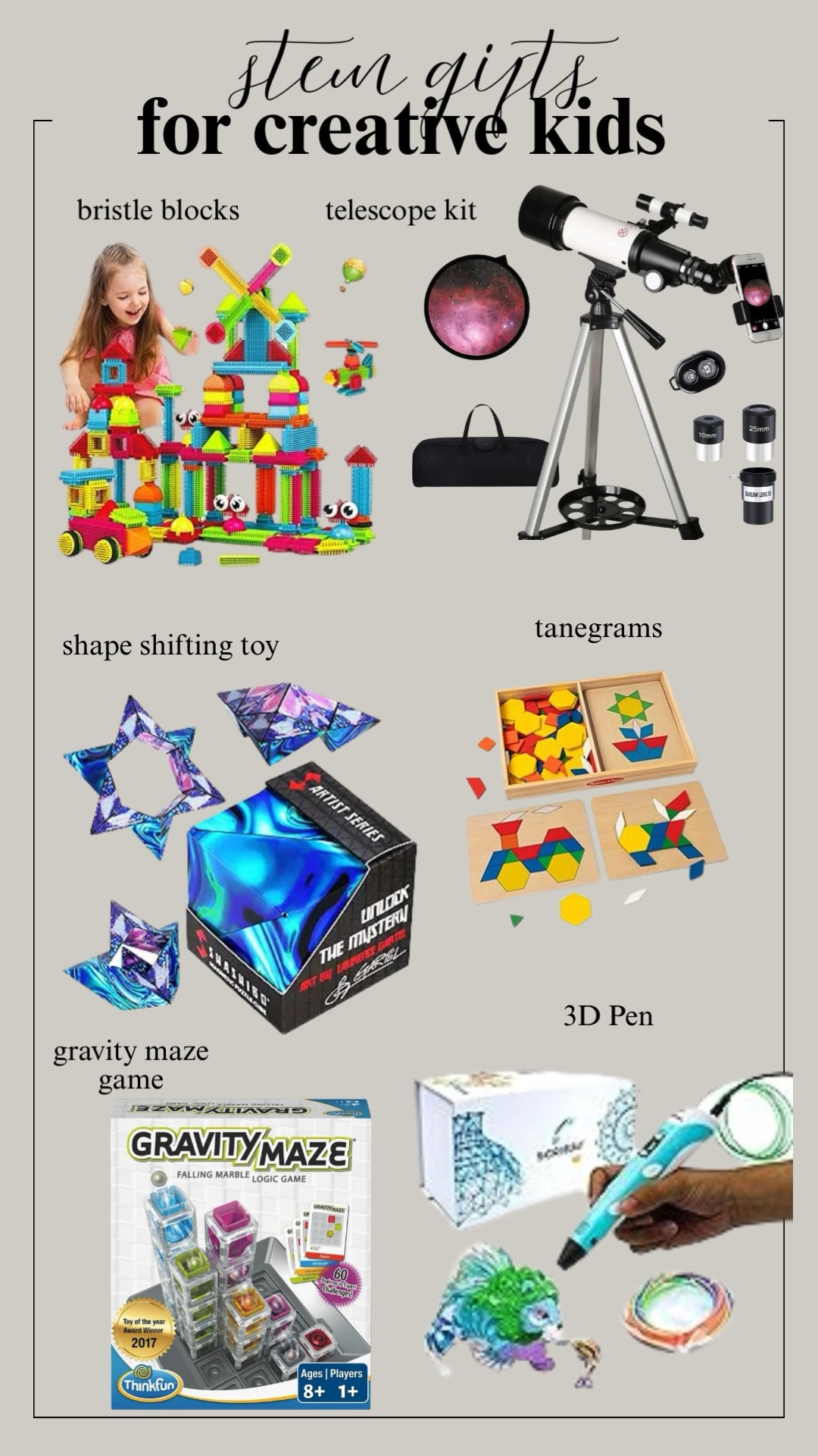 Loving these gift ideas for creative kiddos! 

#LTKHoliday #LTKGiftGuide #LTKKids