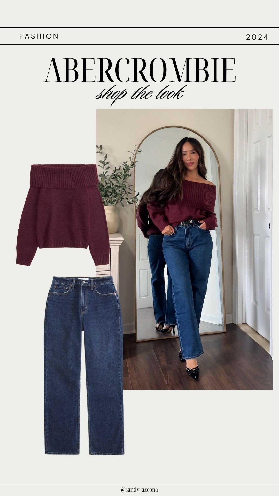 Off shoulder Abercrombie sweatshirt and favorite jeans 

#LTKCyberWeek #LTKStyleTip #LTKSaleAlert
