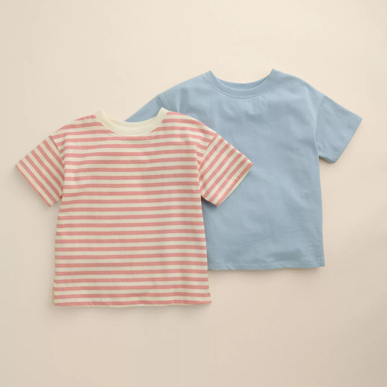 Baby & Toddler Little Co. by Lauren Conrad 2-pk. Relaxed Short Sleeve Tee Set | Kohl's