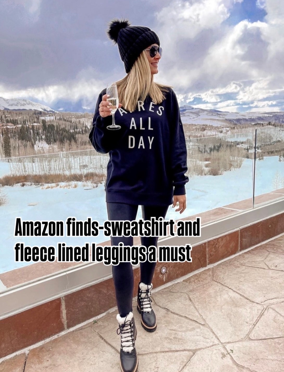 Apres ski outfit 🩷

#LTKOver40 #LTKdayinmylife #LTKootd