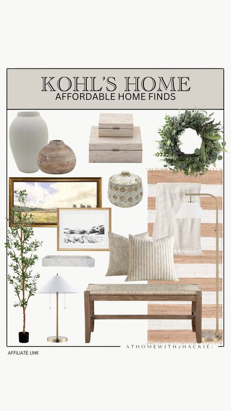 Kohl’s Home / Summer Home / Summer Home Decor / Summer Decorative Accents / Summer Throw Pillows / SummerThrow Blankets / Neutral Home / Neutral Decorative Accents / Living Room Furniture / Entryway Furniture / Summer Greenery / Faux Greenery / Summer Vases / Summer Colors /  Summer Area Rugs

#LTKSeasonal #LTKHome #LTKStyleTip