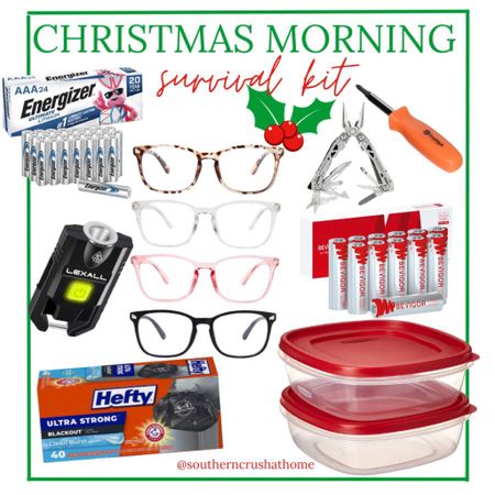 Don’t get caught Christmas Morning 🎄without making one of these simple Christmas Morning Survival Kits!!! You’ll thank me later! 😉

#christmasmorning #christmasgifts #christmasmorningkit #giftwrapping #holidaymusthaves 

#LTKSeasonal #LTKGiftGuide #LTKHoliday