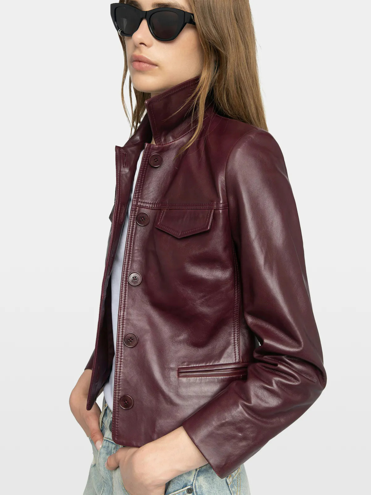 Liam Leather Jacket | Zadig et Voltaire (US)