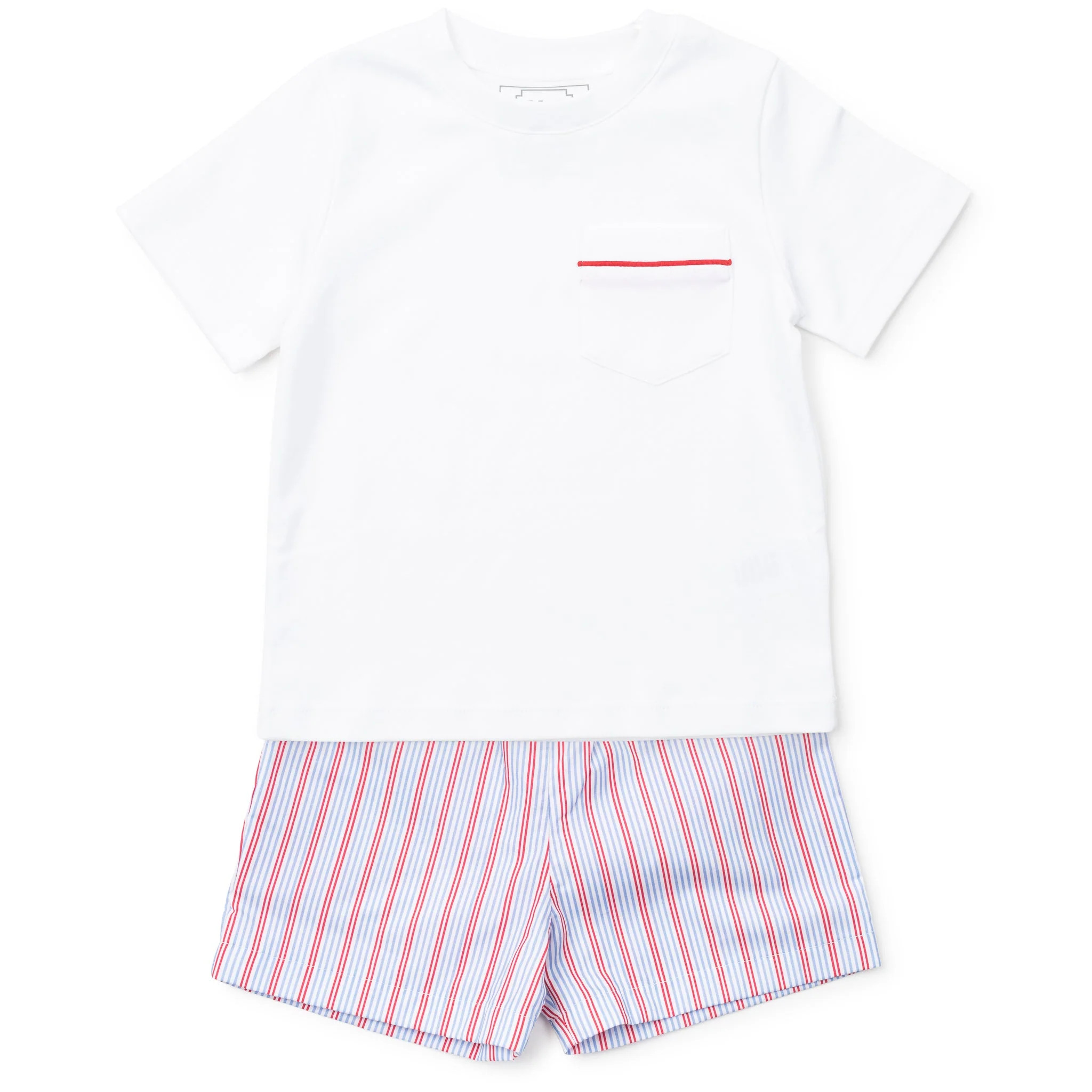 Hudson Boys' Short Set - Liberty Stripe | Lila and Hayes