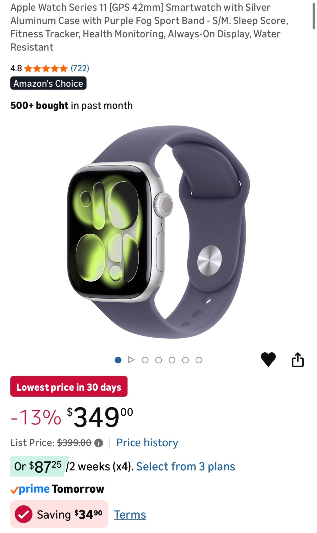 This is the lowest price I’ve ever seen the new Apple Watch! ⌚️ 

#LTKSaleAlert #LTKMidsize #LTKGiftGuide
