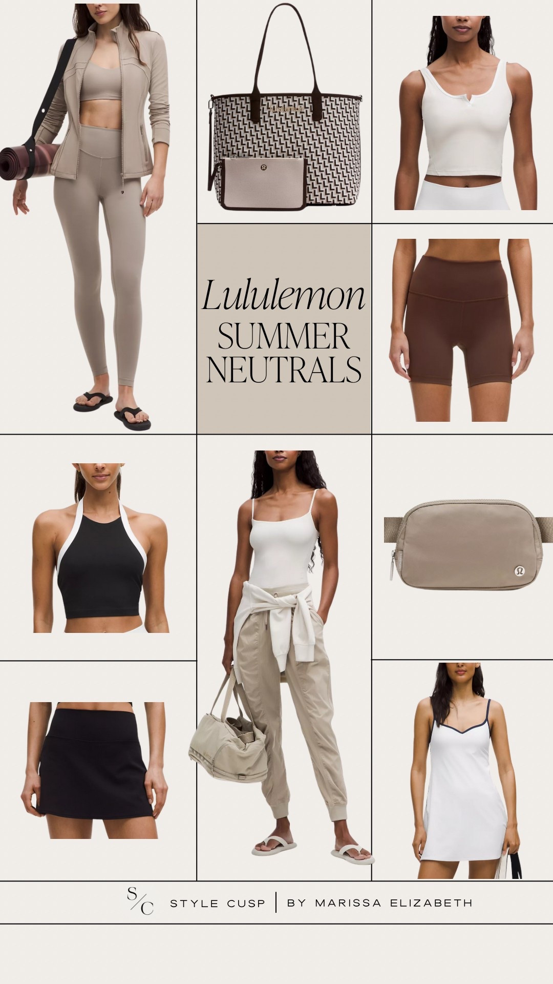 Lululemon | Summer Neutrals 🤎🤍🩶🖤

Activewear, Lululemon bag, Lululemon gift for her, birthday gift for her, summer activewear, workout fit, weekend fit, neutral leggings by a, Pilates fit, yoga fit, pickleball fit, tennis fit, summer outfit



#LTKActive #LTKStyleTip #LTKFindsUnder100