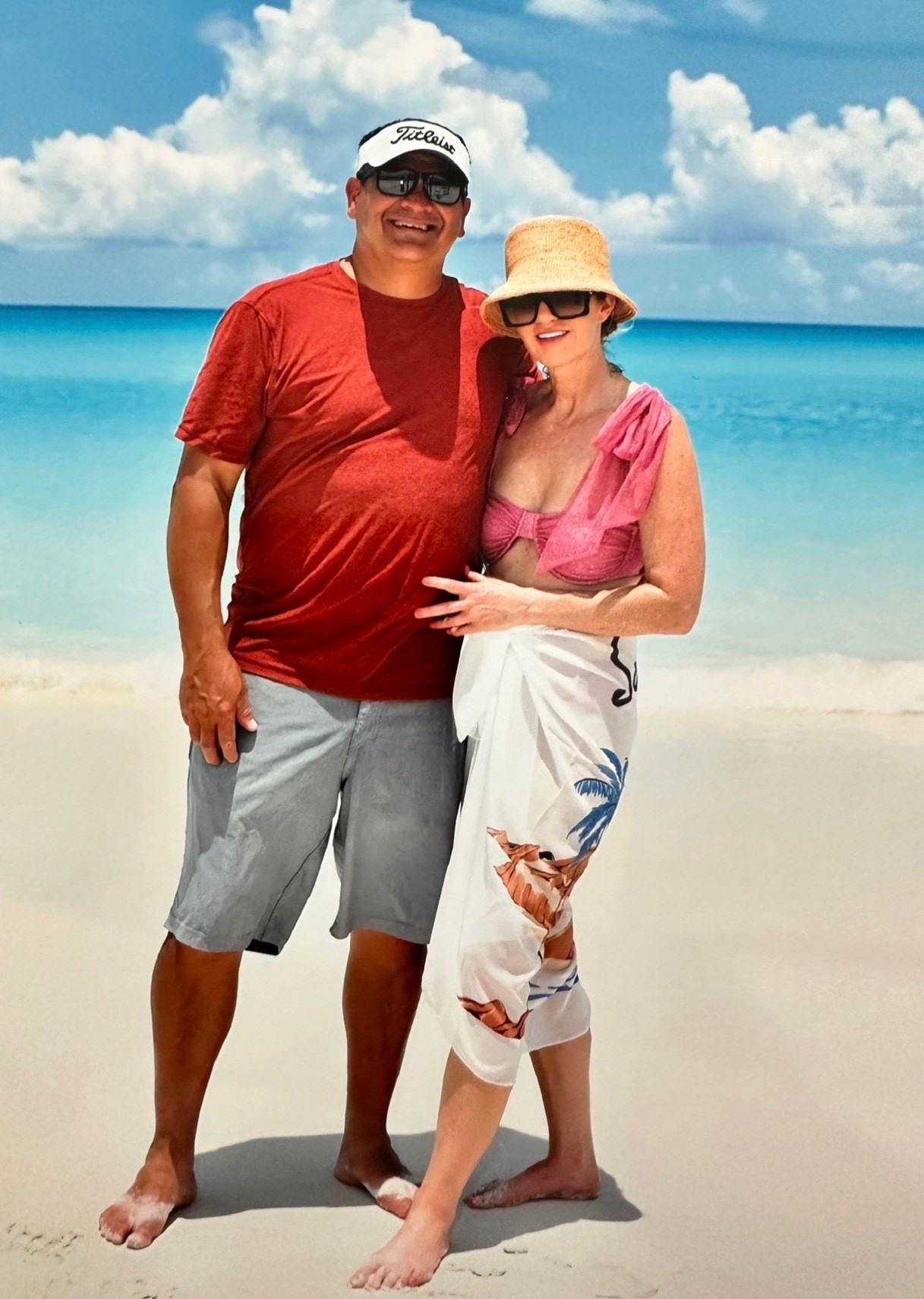 Some beach. Swimsuit is a few years old 

#LTKOver40