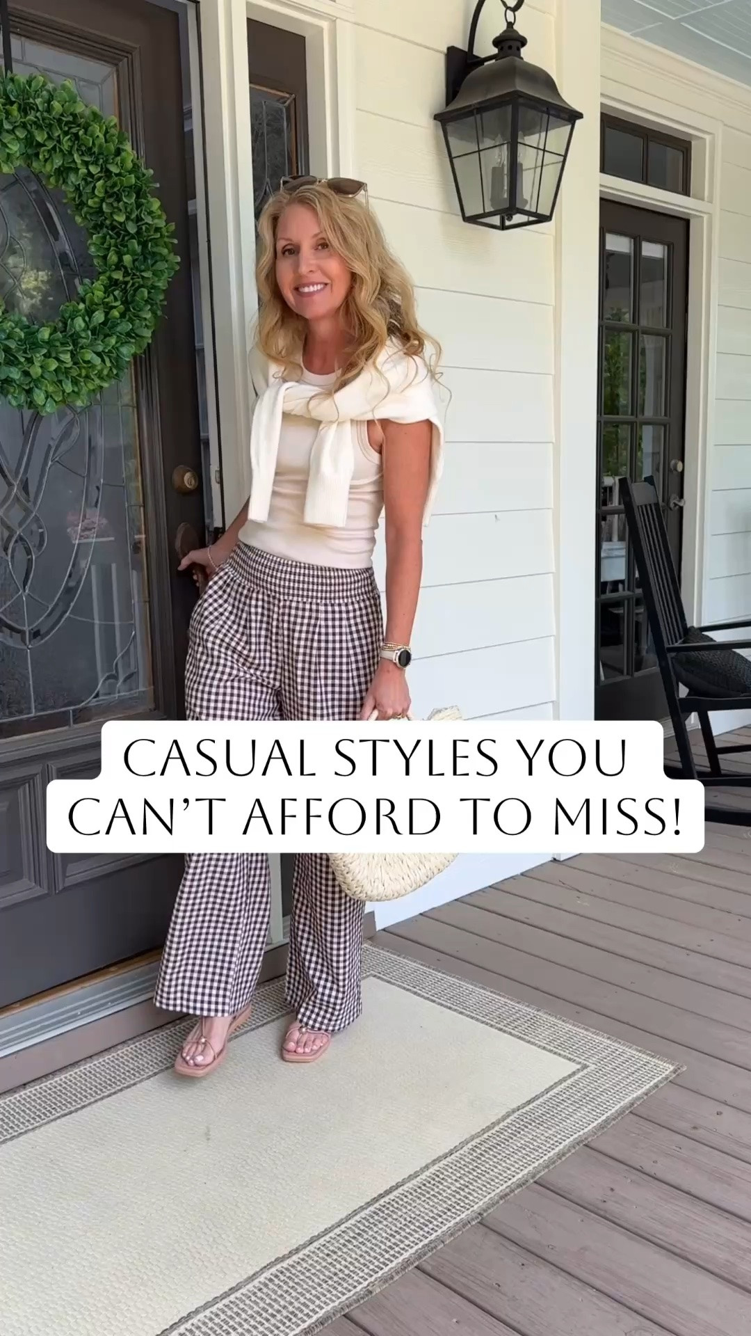 Wearable casual looks for real life ✨
Wearing a small in pants

casual style, neutral outfits, everyday fashion, wearable outfits, classic style, chic casual looks, effortless outfits, elevated basics, minimalist fashion, midlife style, over 50 fashion, neutral wardrobe, everyday chic, capsule wardrobe
#casualstyle #neutralstyle #everydayoutfits #classicstyle #effortlessstyle #minimalstyle #over50style