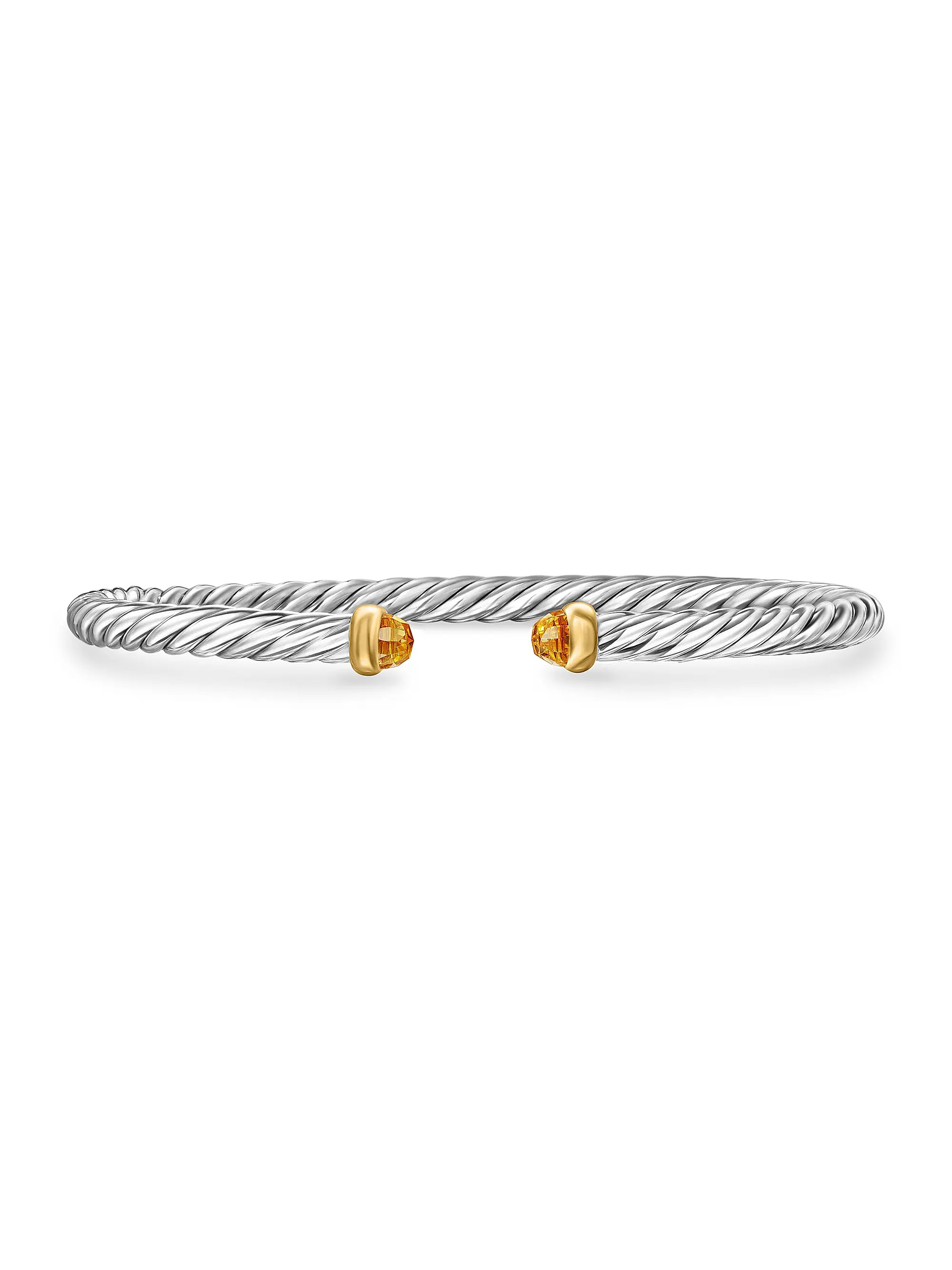 Cable Flex Bracelet in Sterling Silver | Saks Fifth Avenue
